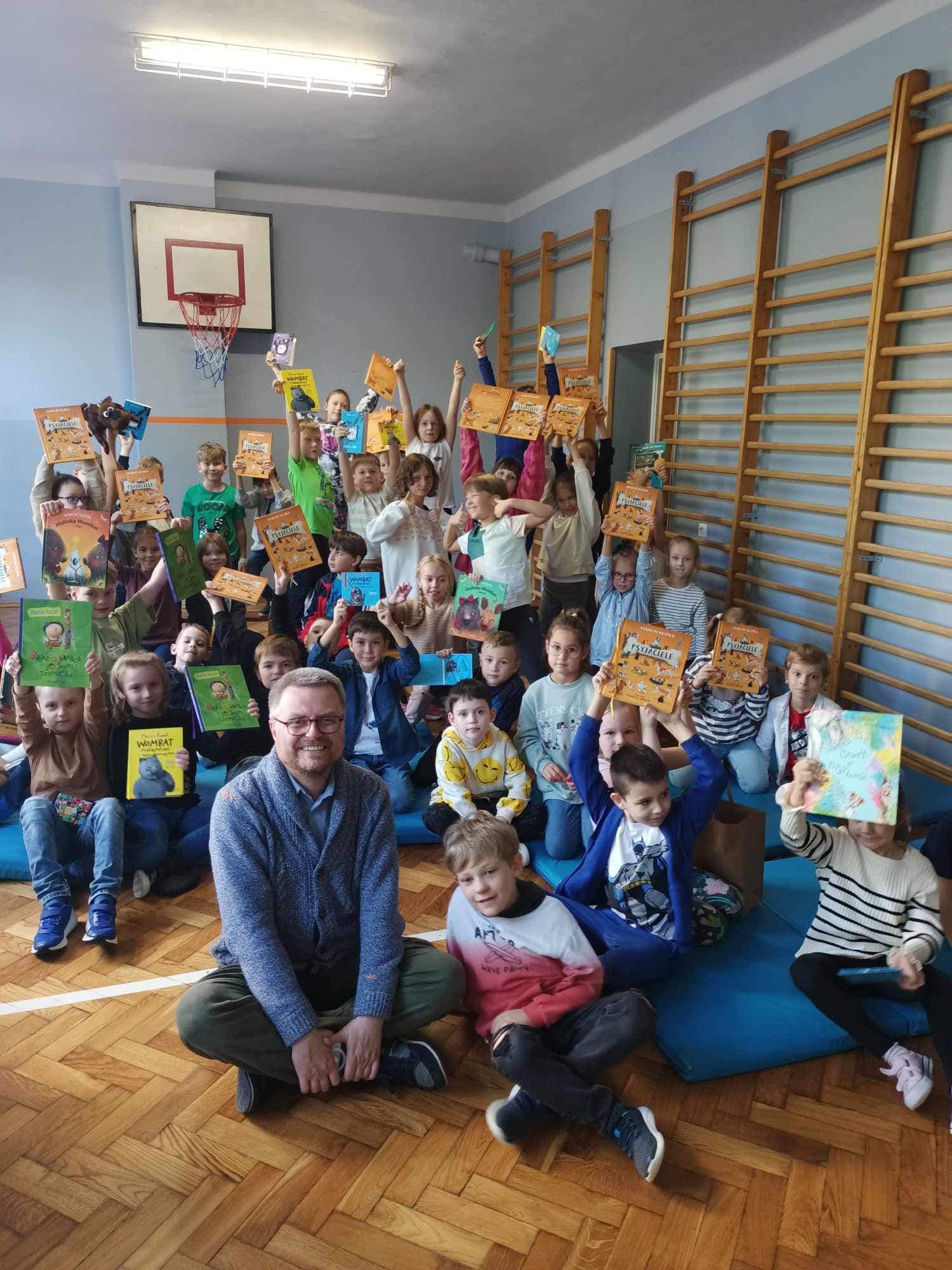 Spotkanie autorskie z Marcinek Koziołem