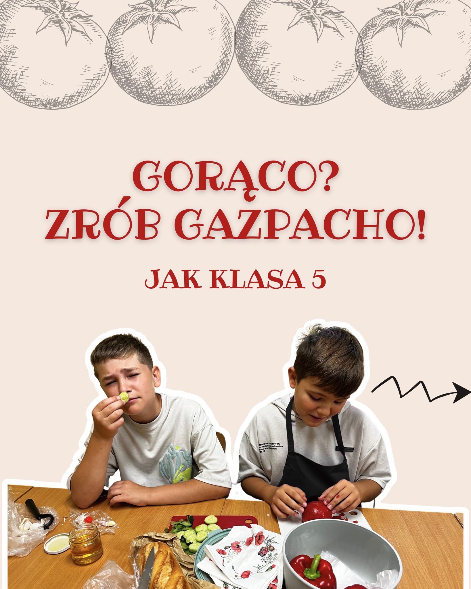 Kuchnia hiszpańska w praktyce el gazpacho!