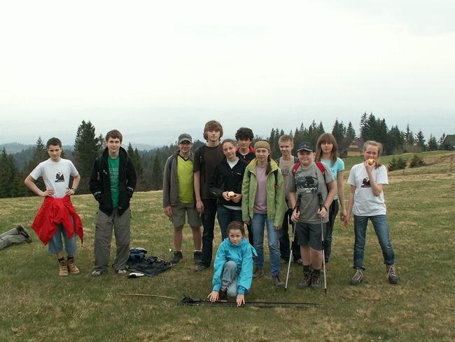 Gorczańskie krokusy czyli inauguracja sezonu 2010