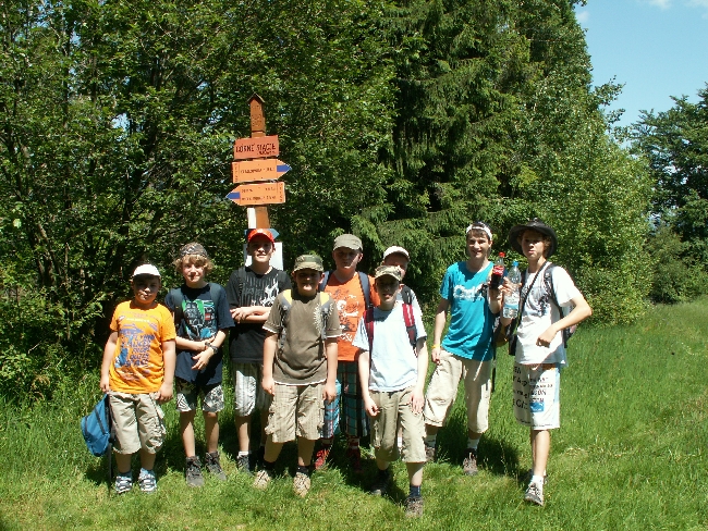 W Beskidzie Sądeckim - zielona szkoła 2012