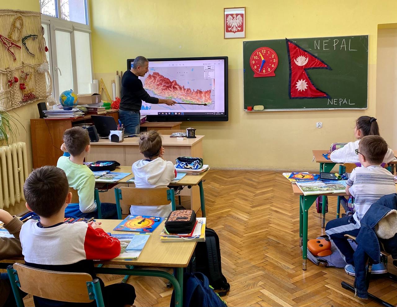 Klasa 2B zdobywa Himalaje