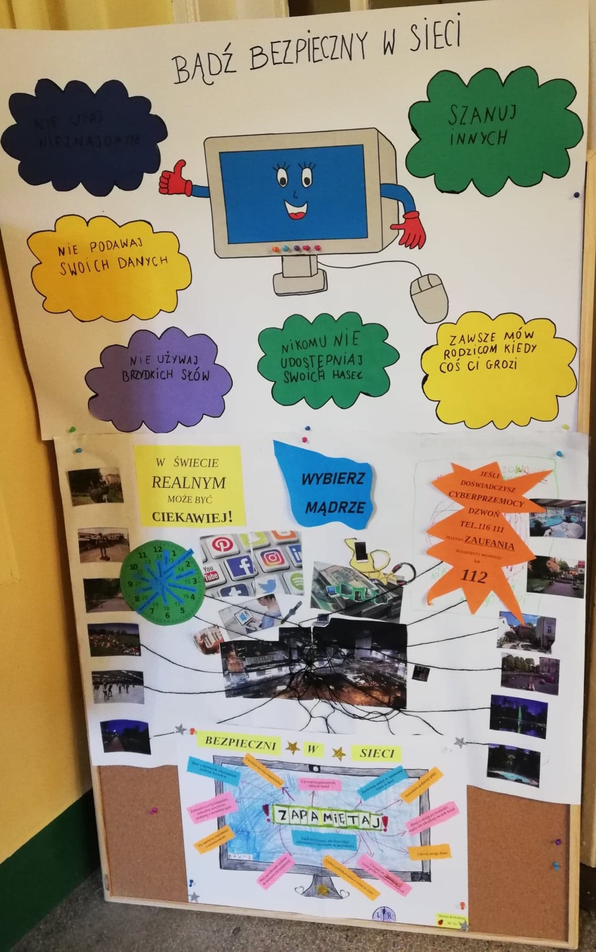 Konkurs klasowy 2A - BEZPIECZNI W SIECI