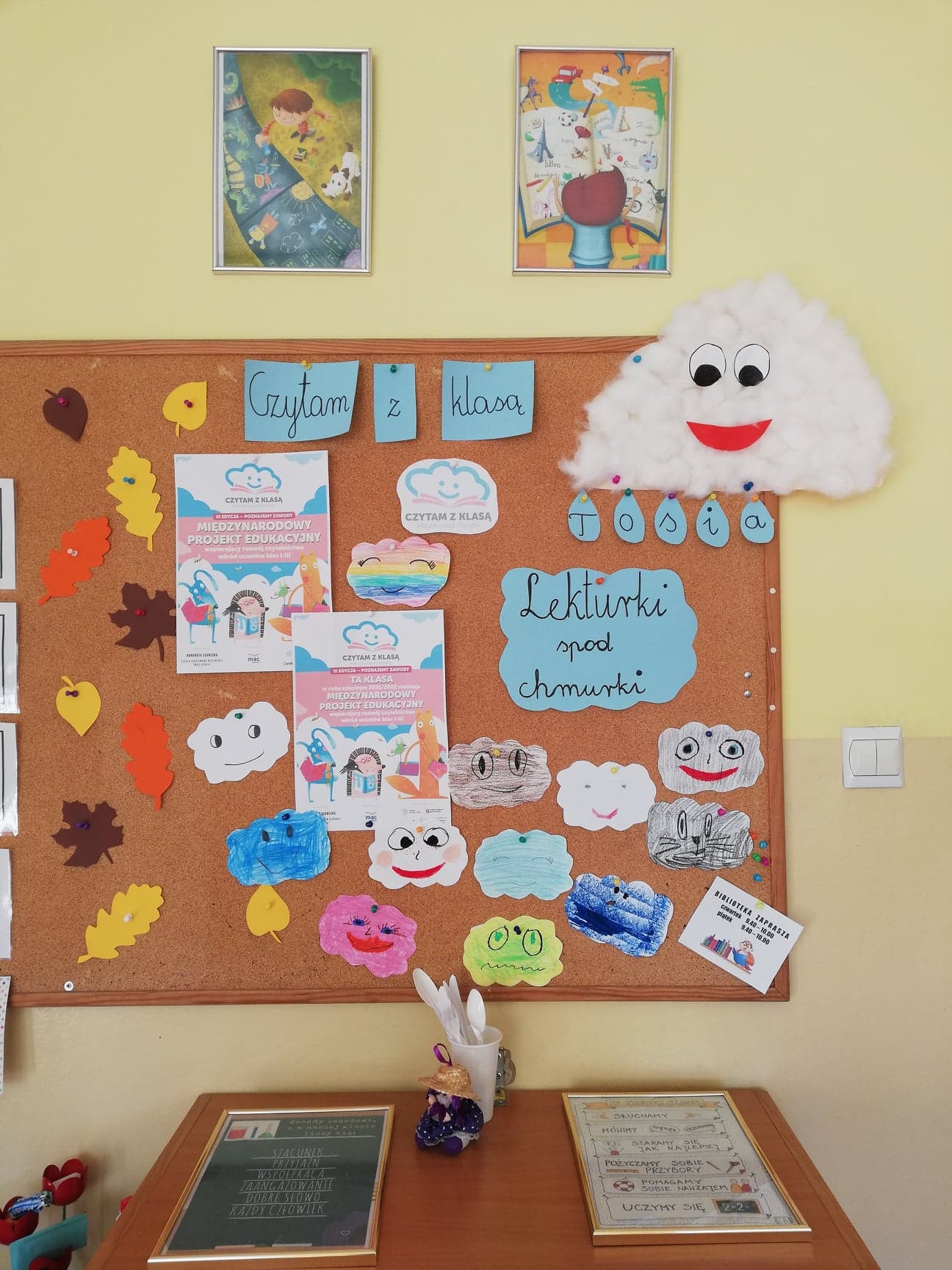 klasa 3a - Czytam z klasą. Lekturki spod chmurki