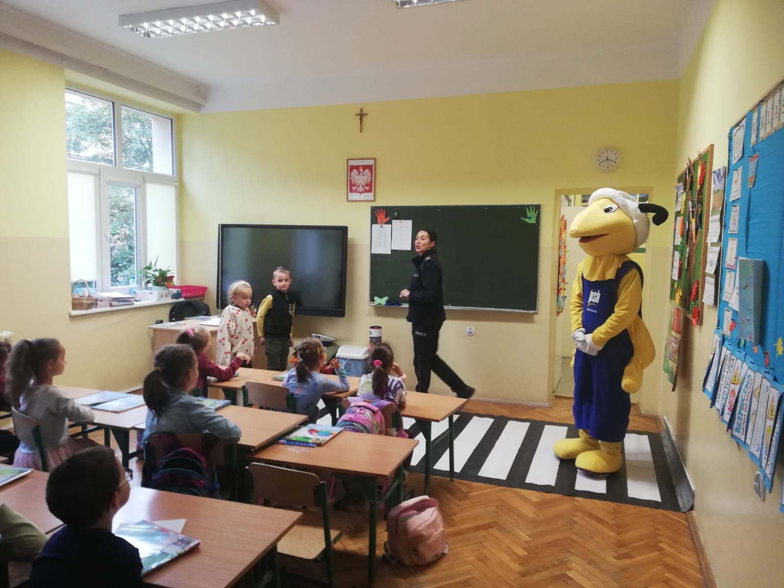 Bezpieczeństwo w ruchu drogowym w klasie 1