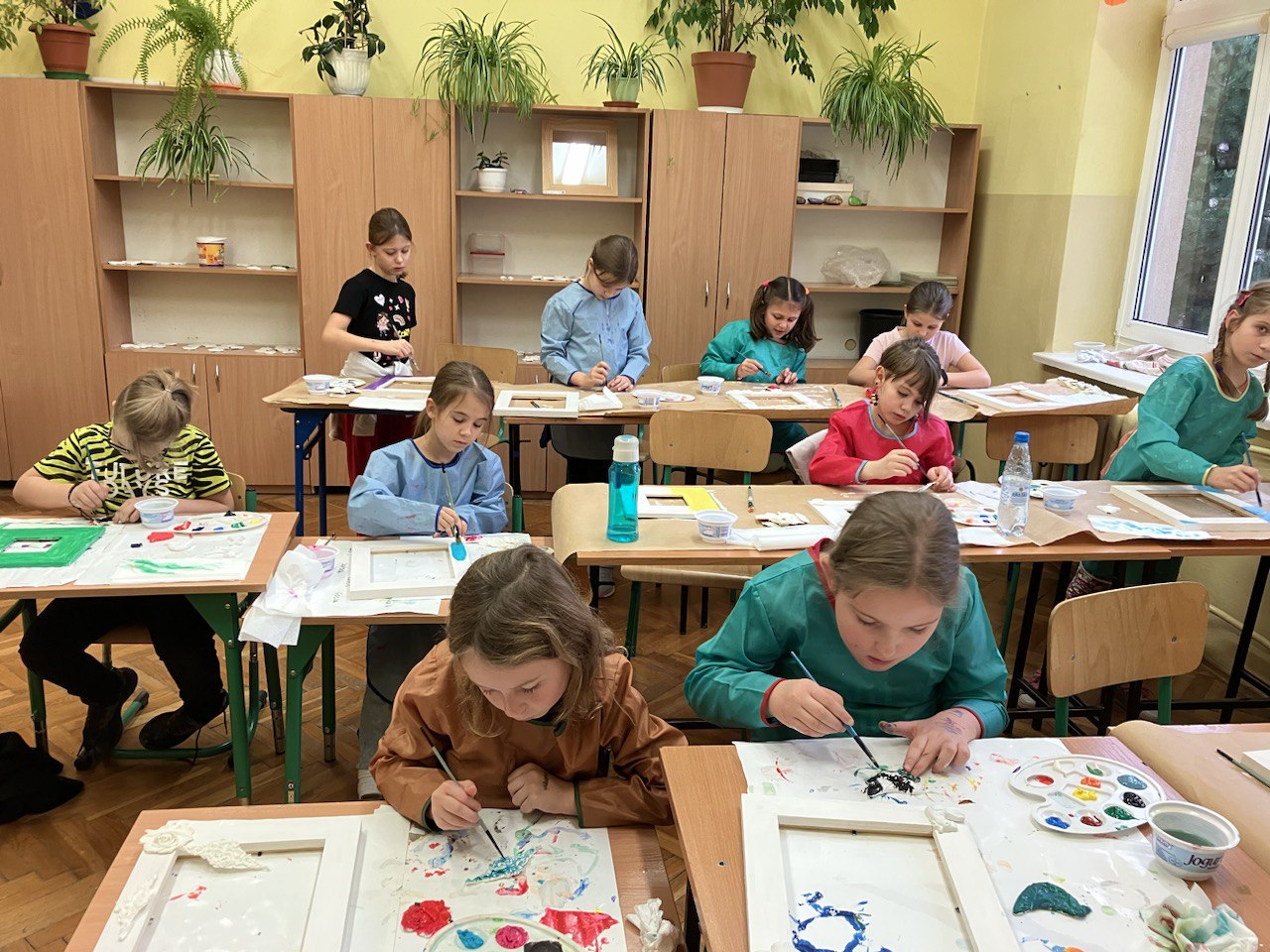 Mali artyści w akcji