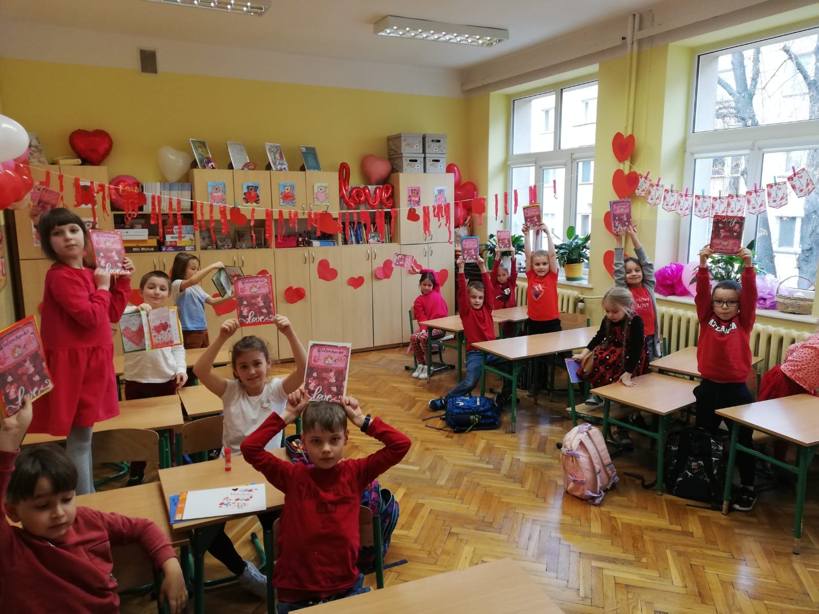 Walentynki w naszej szkole